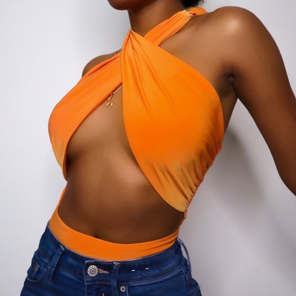 Halterneck Bodysuit